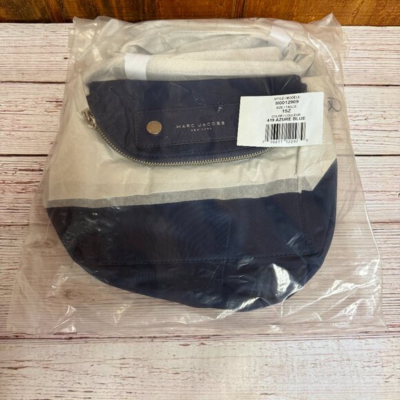 Marc Jacobs Preppy Nylon Mini Natasha Crossbody Bag – Azure Blue - Picture 6 of 7